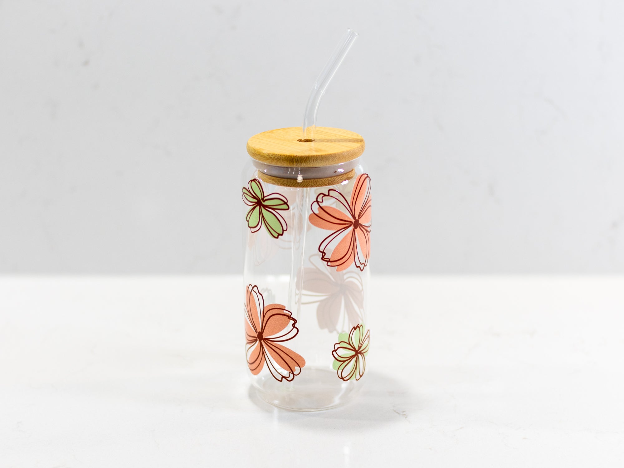 Simple but delicate - Mason jar