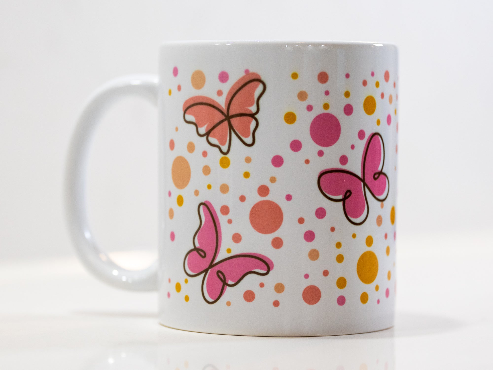 Finally Butterflies around - Mug